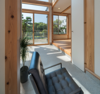 土間リビング 写真