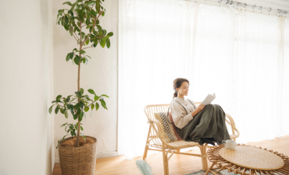 光と風が描く、開放的な時間。 イメージ写真